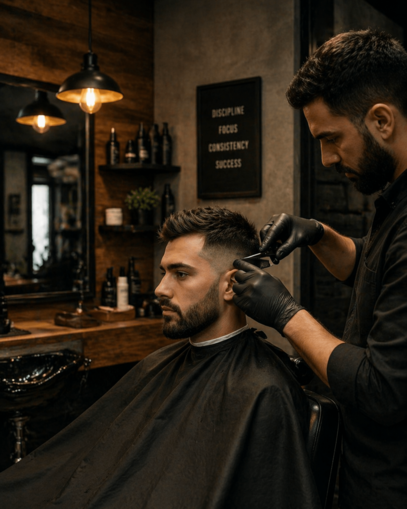 Men’s salon and grooming service at Boutique Spa Abu Dhabi